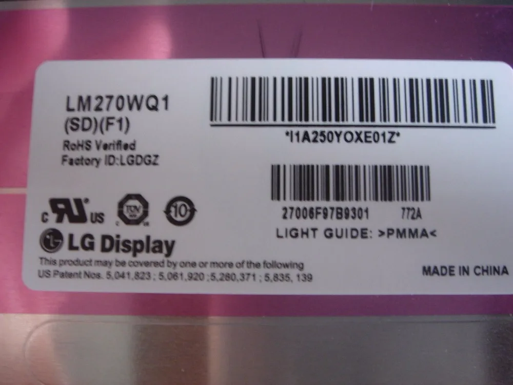 2012 2013 год Подлинная Замена 27-дюймовый ЖК-экран для Apple iMac A1419 LM270WQ1 SDF1 SDF2 ЖК-дисплей