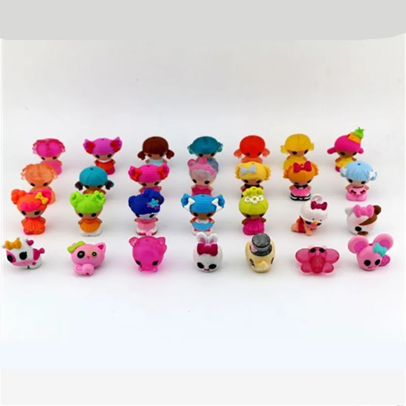 Куклы Lalaloopsy MGA Mini 50 шт./лот 3 см для девочек игрушечный игровой домик каждая