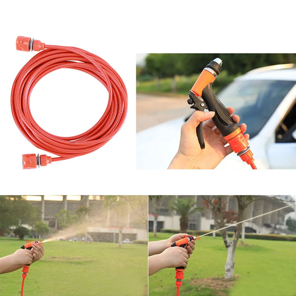 

70W 130PSI 12V High Pressure Self-Priming Car Wash Pump Cleaning Tool Portable Car Washer Washing Kit New