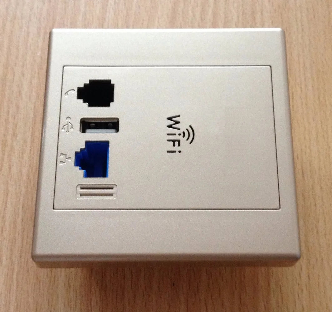 Настенная точка доступа 300 Мбит/с для гостиничного Wi Fi проекта внутренняя 802.11bgn