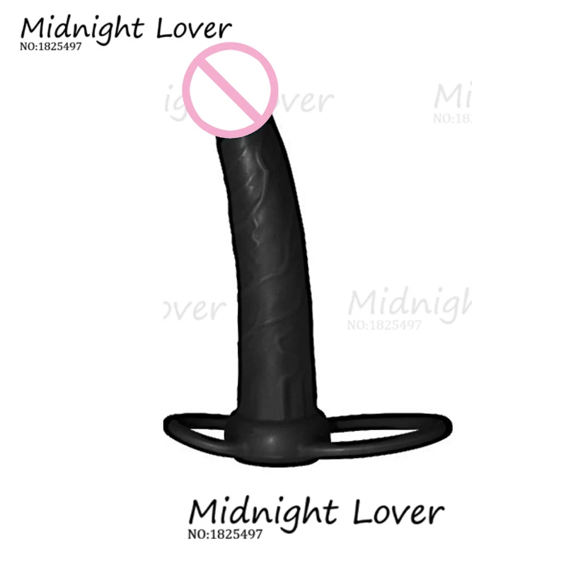 5 дюймов силиконовые любовные всадники Фэнтези двойной пробер проникновения