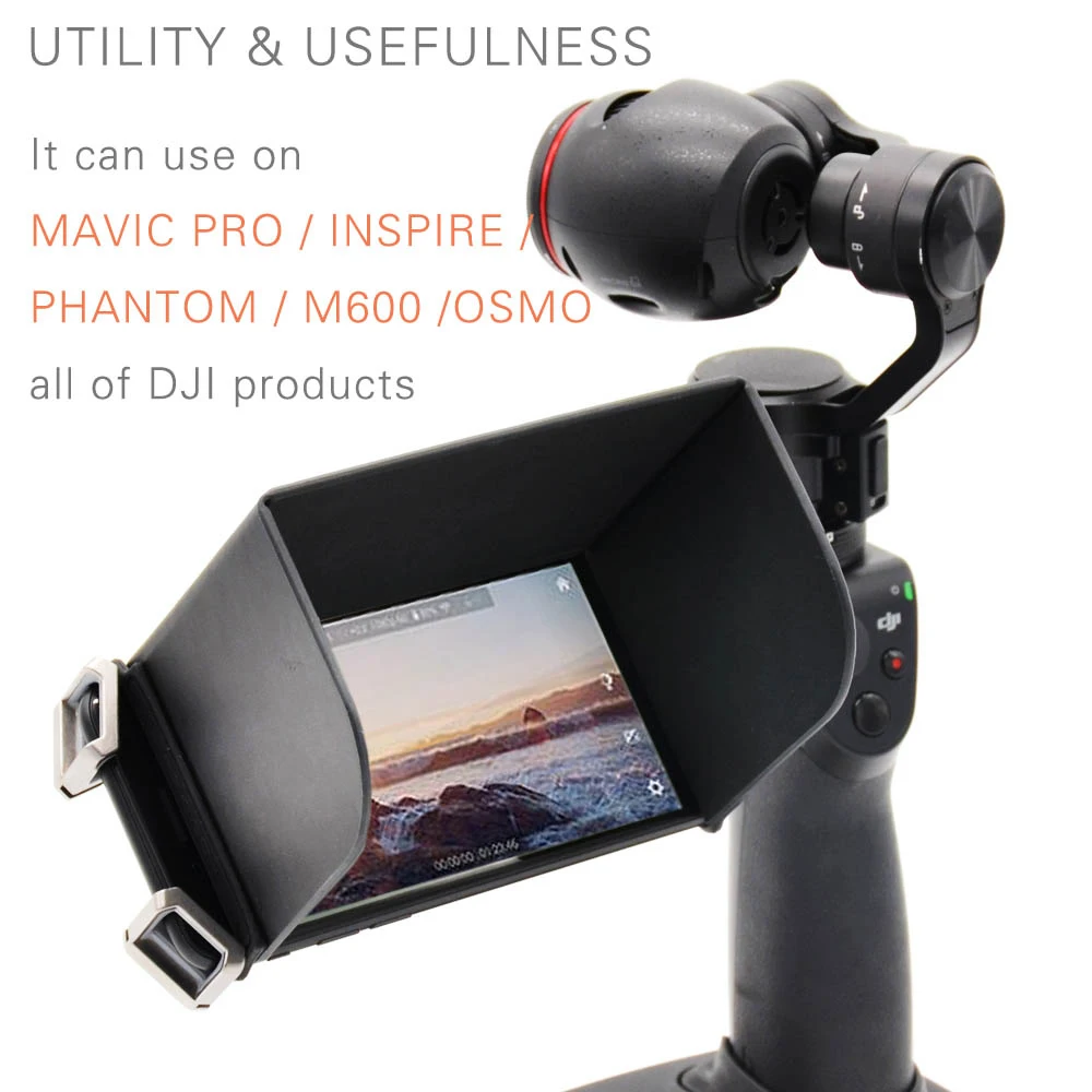 PGYTECH монитор серии капот для DJI Мавик pro Phantom 4 RC inspire M600 Осмо продукты Зонт телефон