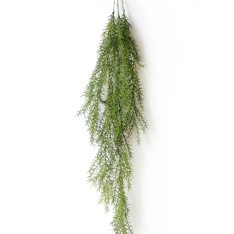 Denisfen Plastic Flowers Wall Hanging Plant Artificial Pine Needles for Home Balcony Decoration Basket Accessories Flower AFP233 | Дом и сад