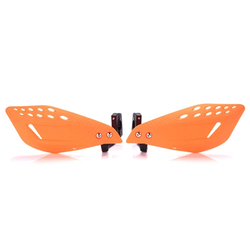 BJMOTO 22 мм мотоциклетная защита рук Handguard Shield Dirt Bike мотоцикл мотокросс универсальный протектор защитное снаряжение - Цвет: Оранжевый