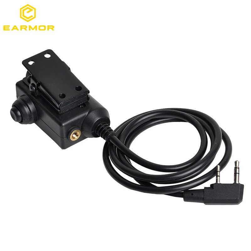 OPSMEN Earmor M51 PTT Kenwood телефонный штекер 3,5 мм AUX Тактический аксессуар для гарнитуры
