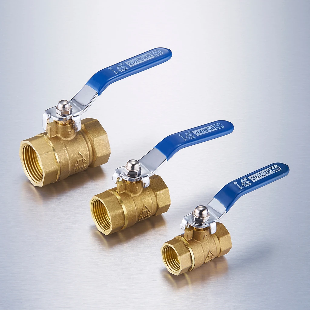 Латунный шаровой клапан 3/4 ''NPT Женский резьбовой запорный сливной PT газовый