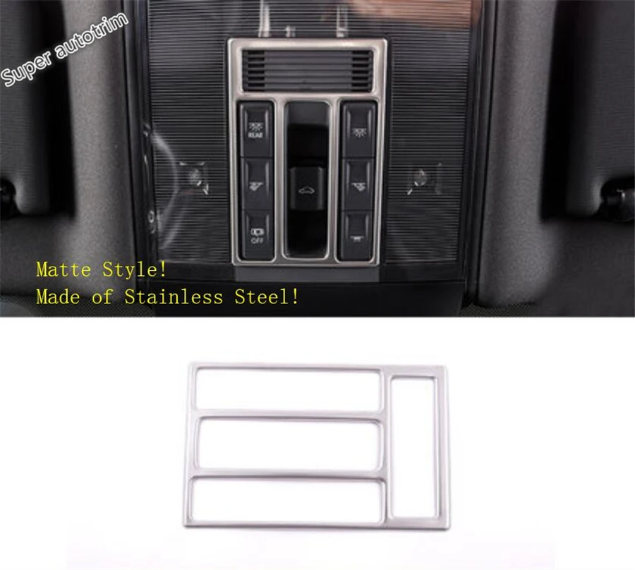 

Lapetus Matte Style Front Seat Up Roof Reading Lights Lamp Cover Trim Accessories Interior For Volkswagen Arteon 2018 2019 2020