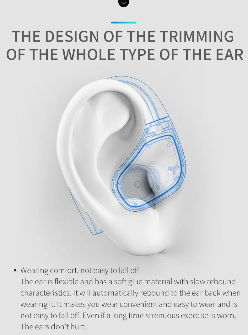 Bluetooth беспроводной наушник Advance CSR чипы ушной крючок Спортивная гарнитура