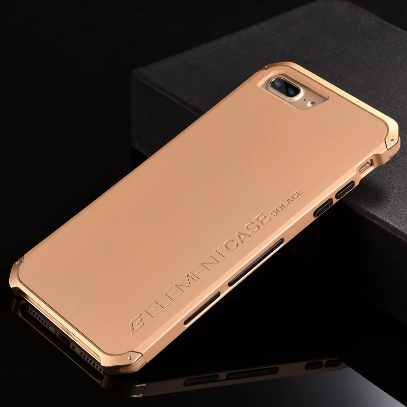Роскошные чехлы для телефонов iPhone 7/iPhone 7 Plus с дизайнерским алюминиевым и