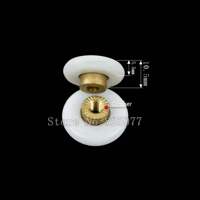 8 шт. Нижняя верхняя душевая дверь ролики бегунки колеса шкивы диаметр 23/25/27 мм KF961