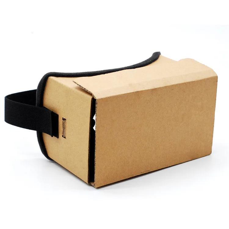 Очки виртуальной реальности картонные очки Google 3D VR коробка Фильмы для iPhone 5 6 7