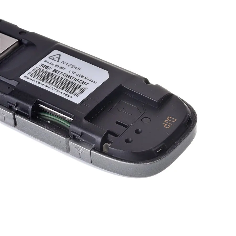 Unlocked 4G LTE USB Modem ZTE MF821 Mobile Broadband plus 2pcs antenna