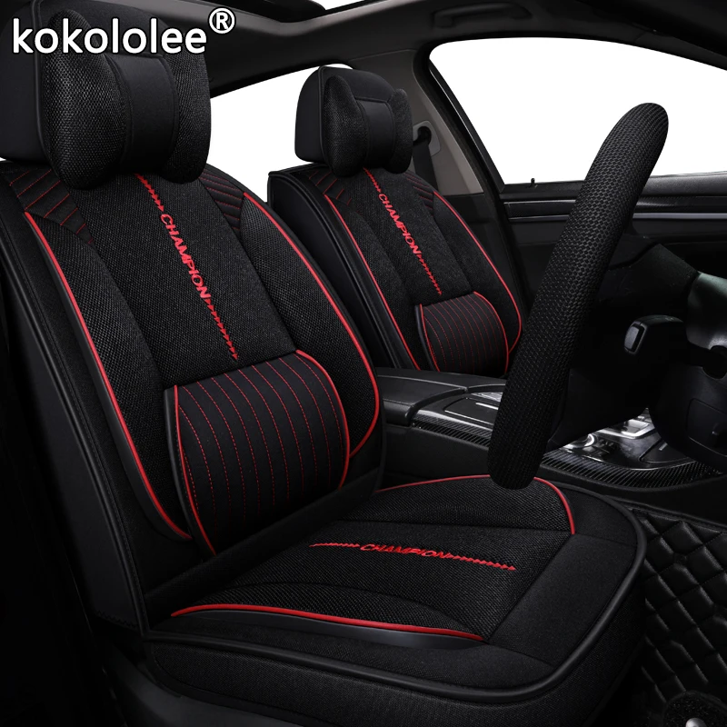 Тканевый чехол на автомобильное сиденье kokolee для bmw x1 e84 x2 x3 x4 x5 x6 e30 e34 e36 e39 e46 e60 e90 f10