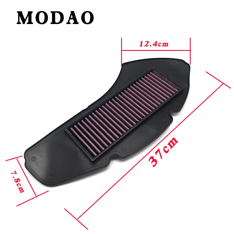 Для YAMAHA NMAX NMAX155 НМА X NMAX 155 125,, большой поток воздуха из нетканого материала fabricmotorcycle Высокое качество воздушный фильтр