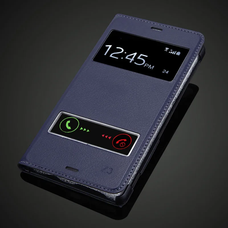 Чехол для Sony Xperia Z3 D6603 D6643 D6653 D6616 D6633|case for sony xperia|case sonyleather case |