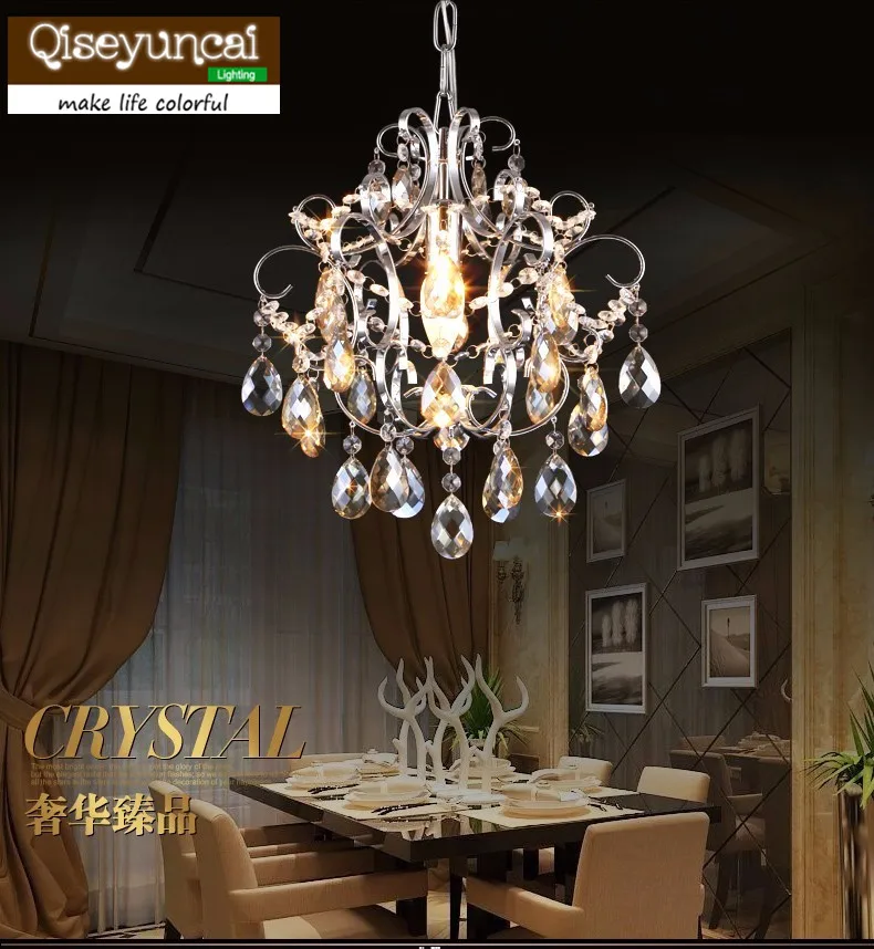 

2017 Luxury Crystal Chandelier Living Room Lamp lustres indoor Lights Crystal Pendants For Chandeliers Free shipping