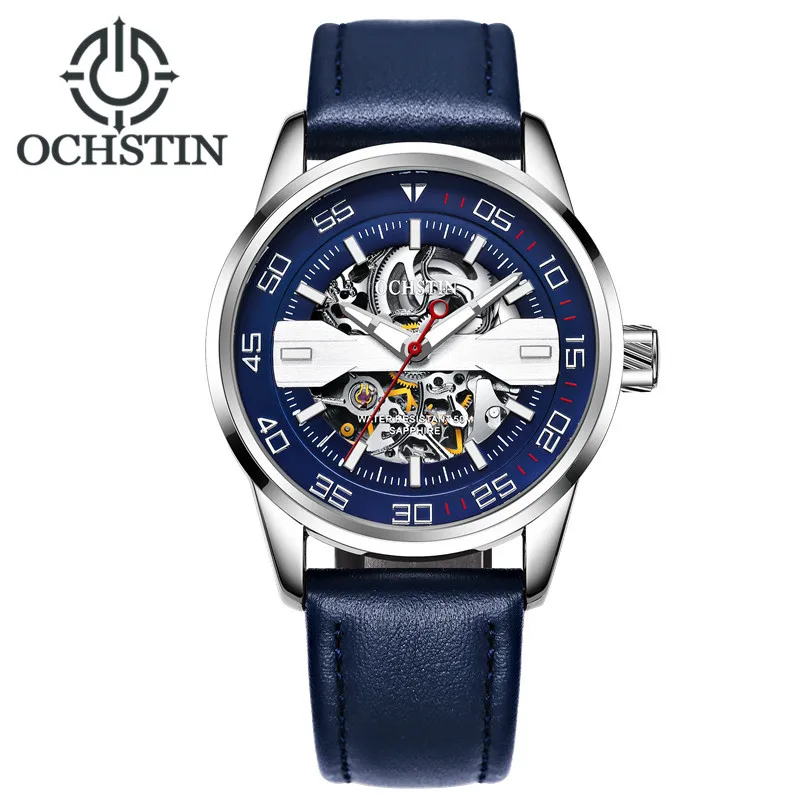 OCHSTIN Топ люксовый бренд Модные механические часы мужские Relogio Masculino спортивные