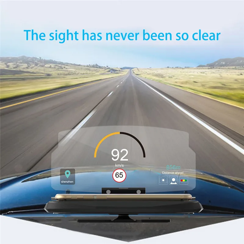 HUD мобильный телефон навигации держатель Автомобильный навигатор Глава