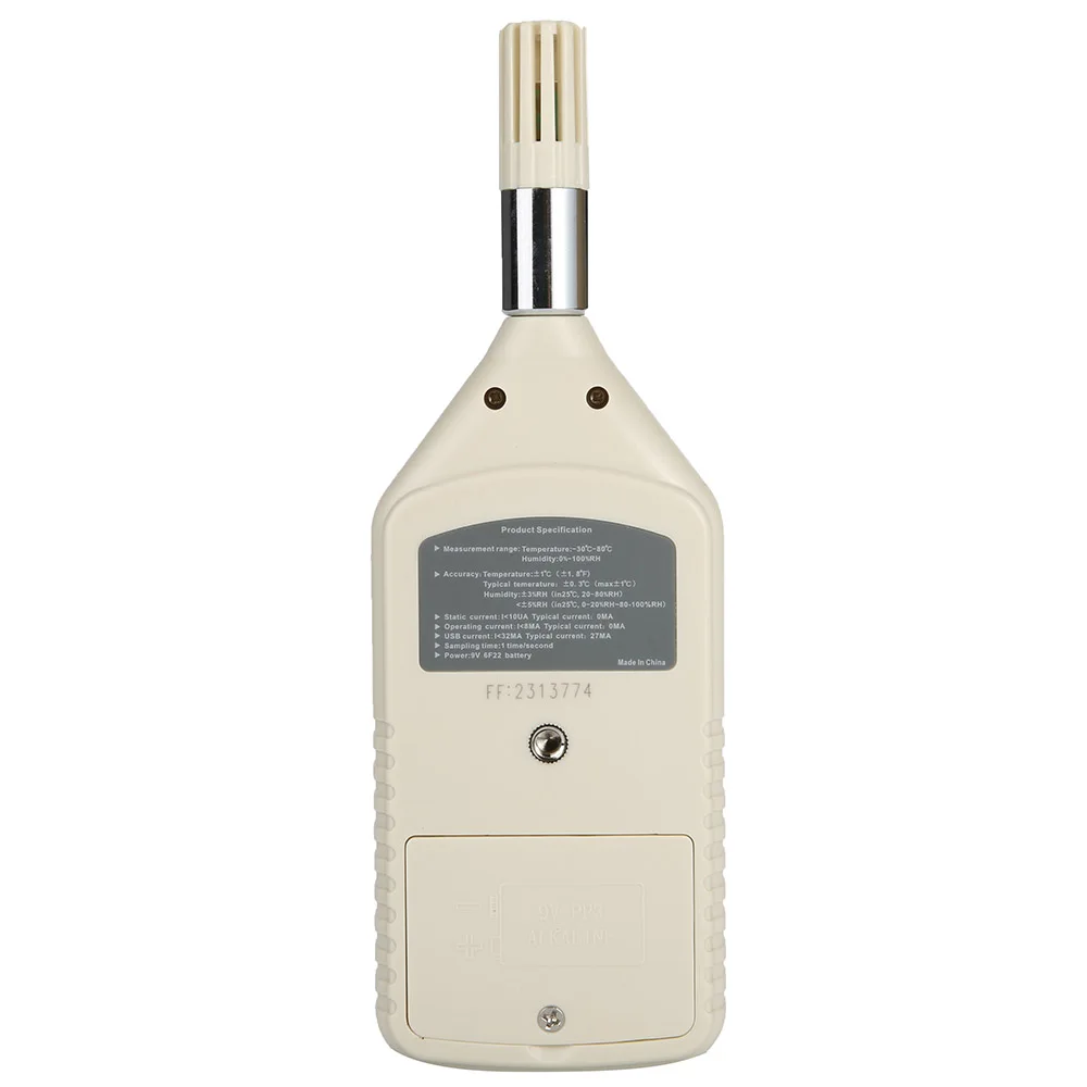 GM1360A цифровой измеритель влажности и температуры ЖК-дисплей 0% ~ 100% RH (-30 80C)