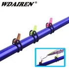 Держатель для рыболовных крючков, 10 комплектов, для удочек, рыболовных приманок, ложек, рыболовных крючков, FA-117