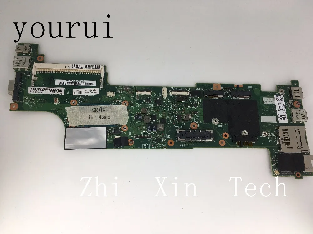 Yourui высокого качества для Lenovo X240 Материнская плата ноутбука W/SR170 i5 4200u CPU FRU:04X3852 VIUX1