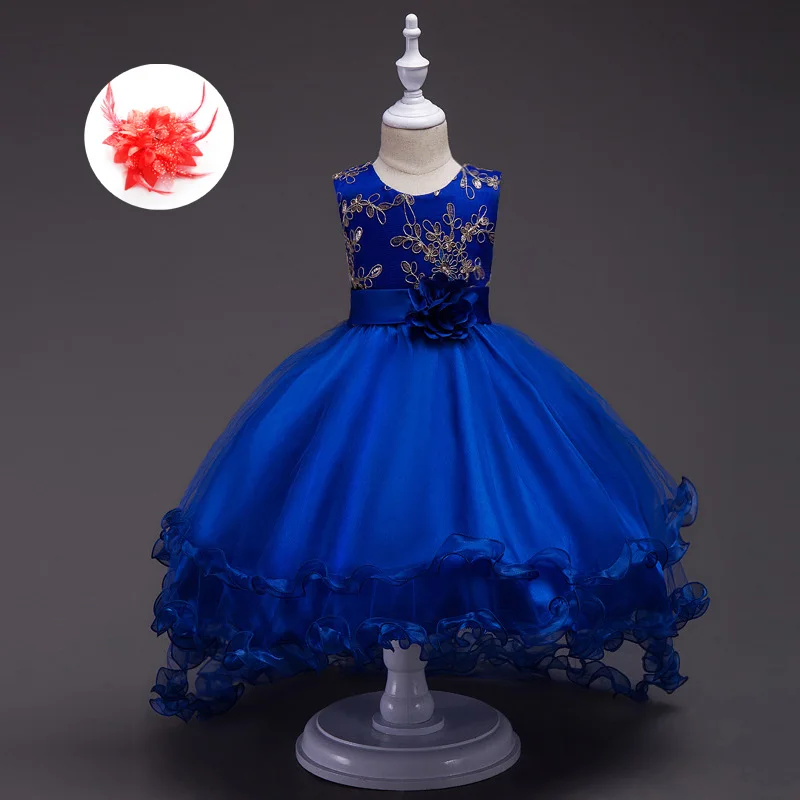 Gorgeous Formal 2019 New Kids Clothes Children Arrive Glitz Pageant Evening Gowns Wedding Party Dresses for Little Girls | Детская