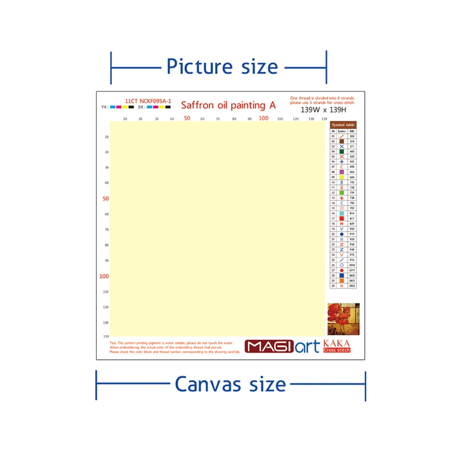 

Cross stitch kits,Embroidery needlework sets with printed pattern,11CT-canvas for Home Decor Painting,Flowers Full NCKF112