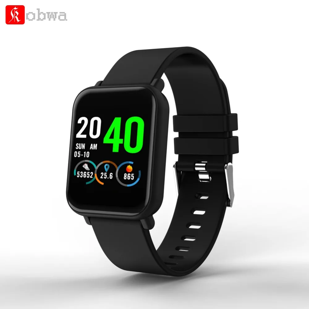 Смарт-браслет KOBWA R6 с Bluetooth Водонепроницаемый Фитнес-браслет мониторинг