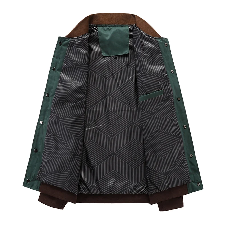 4XL Новые мужские куртки осенние военные пальто модные тонкие повседневные