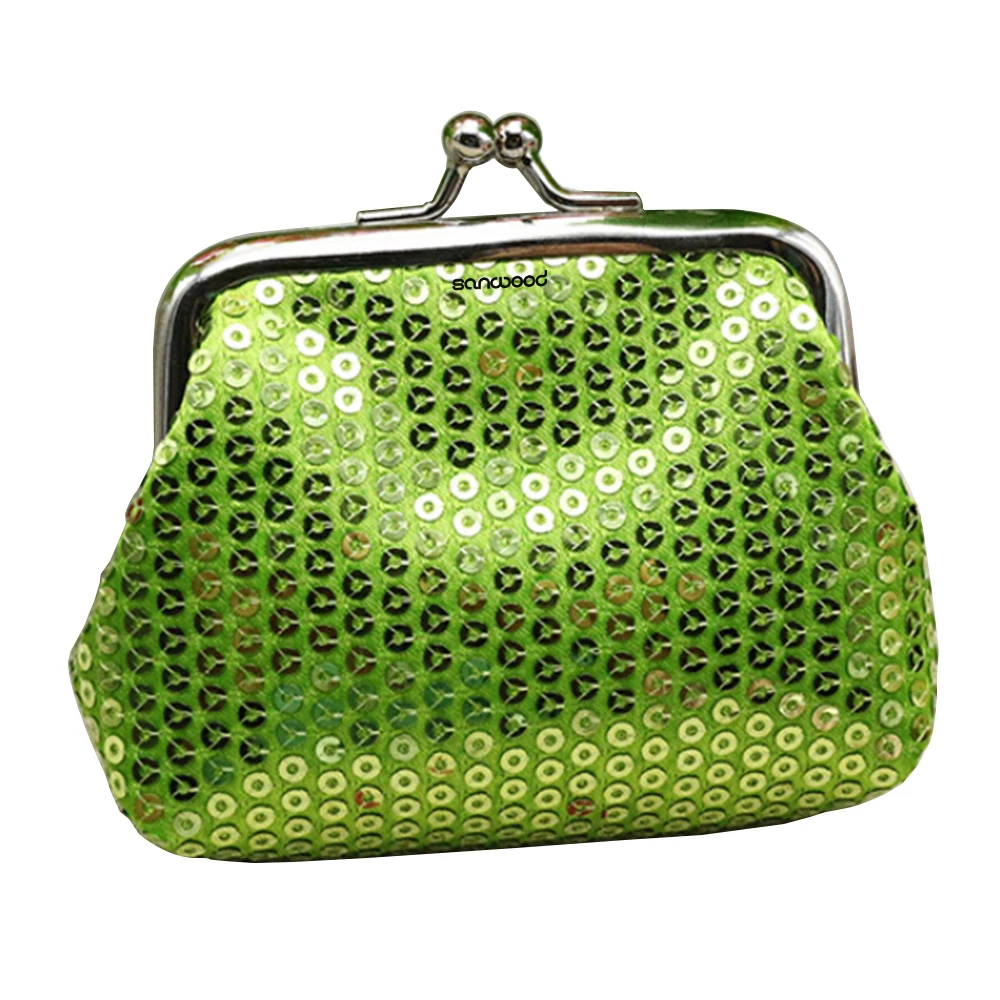Кошельки Женский кошелек для монет Детский Детские бумажники блестящий клатч с