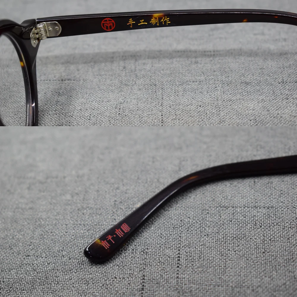 Vintage Hand Made Small 38mm Round Full Rim Reading Glasses Acetate +25 +50 +75 +100 +125 +150 +175 +200 +225 +250 +275 +300 +60
