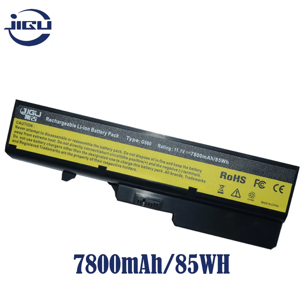 JIGU 7800 мАч аккумулятор для ноутбука Lenovo IdeaPad G460 B470 V470 B570 G470 G560 G570 G770 G780 V300 Z370 Z460 Z470 Z560