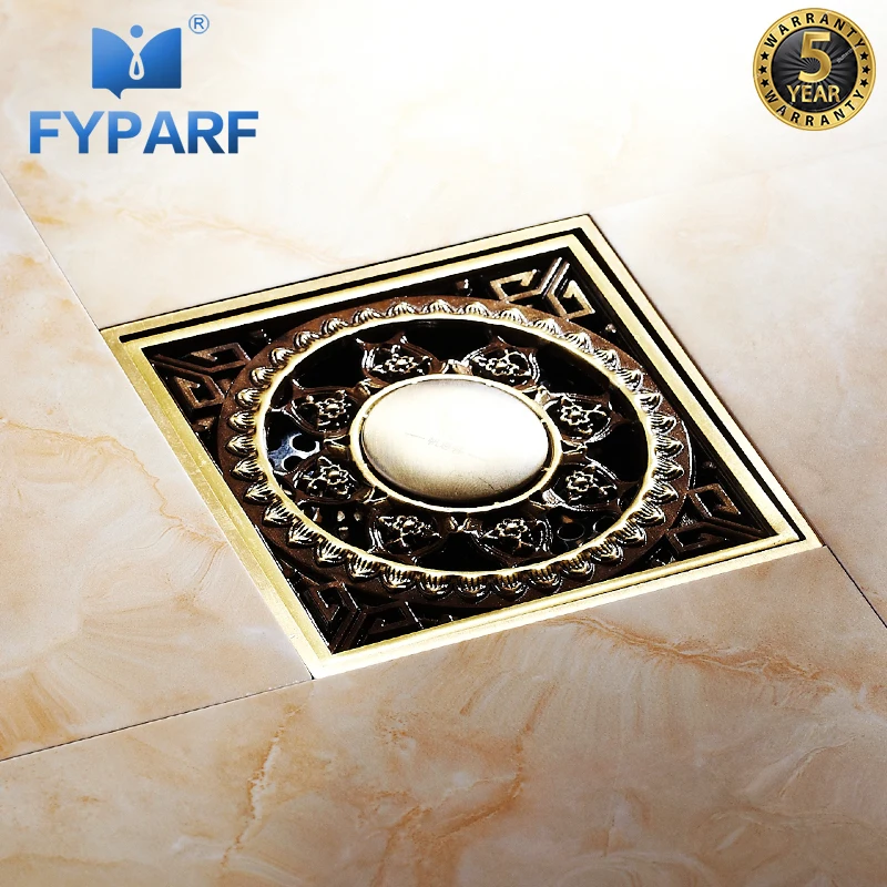 FYPARF стоков 10*10 см придающая квадратную форму в старинном для душа и ванной из
