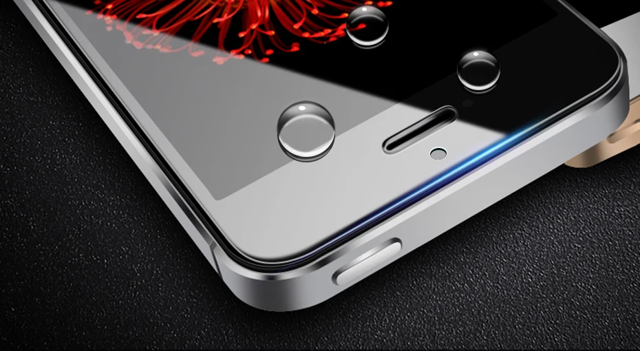CHYI матовое стекло без отпечатков пальцев для iphone 5S SE 5C защита экрана олеофобное покрытие 9H для iPhone 7 8 plus Xs Max XR стекло
