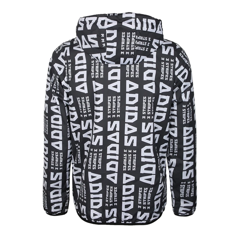 Новое поступление оригинальная Мужская куртка с капюшоном Adidas NEO M FAV WB спортивная