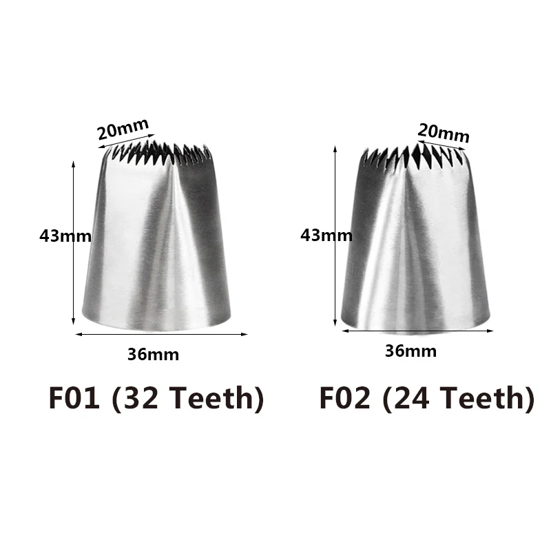 32/24 Tooths квадратные сопла из нержавеющей стали для обледенения трубопроводов