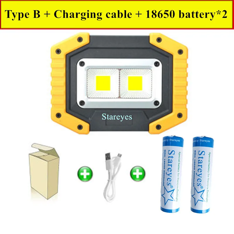 

Stareyes портативный COB прожектор 20Вт