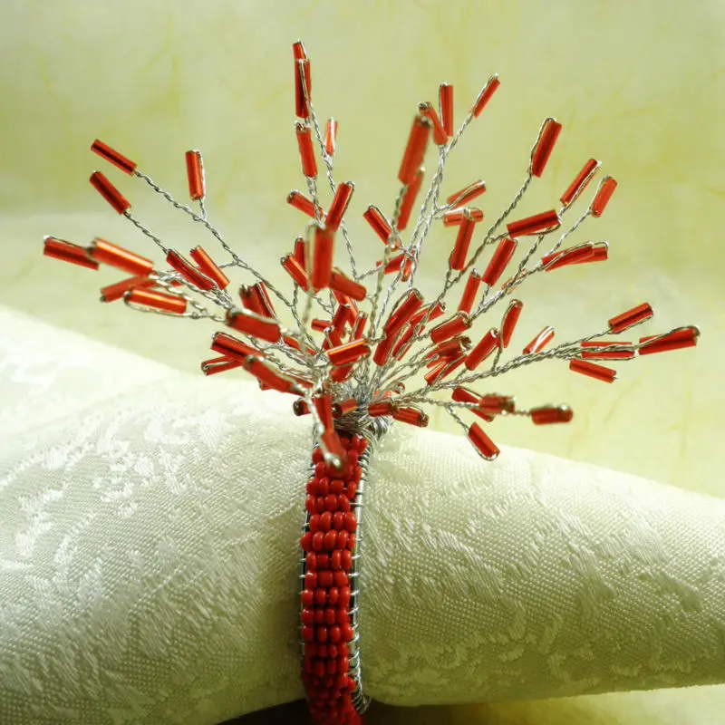 

branch napkin ring, many colors wholesale napkin holder