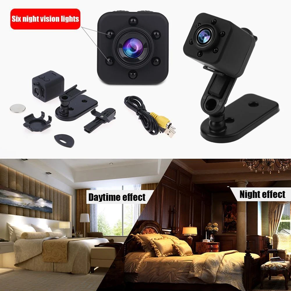 Новый Full HD 720 P/1080 P SQ 18 мини видеокамера для автомобиля Спорт DV DVR камера ИК