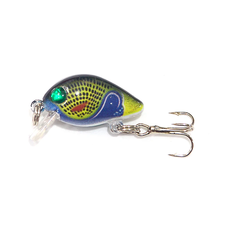 HAODIAOZHE Crankbait Рыболовная Приманка Minnow приманки 2 5 см 1 7 г Topwater плавающие Isca