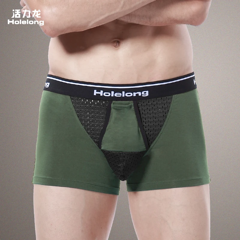 Бесплатная доставка новинка 2017 года Лидер продаж мужские трусы боксеры из модала