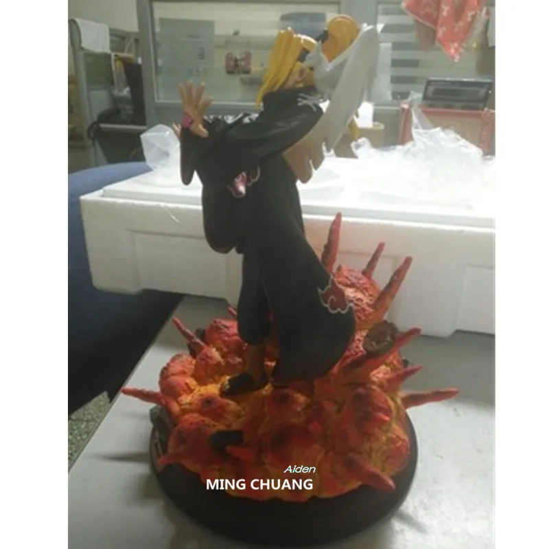 1" Статуя Наруто бюст Акацуки полная длина портрет Deidara GK Учиха Итачи фигурка Коллекционная модель игрушки коробка 26 см Z1253