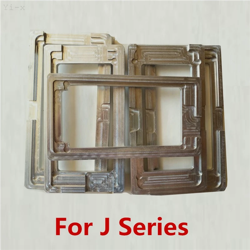

LCD glass OCA Alignment glue mold Aluminum Metal Mould For Samsung Galaxy J2 J3 J4 J5 J6 J7 J8 + Plus J110 J120 J250 J260