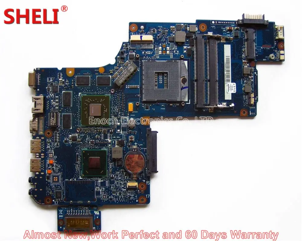 MOUGOL H000043510 материнская плата для ноутбука Toshiba Satellite C870 C875 L870 L875 S875 HM76 PLF/PLR/CSF/CSR DSC HD