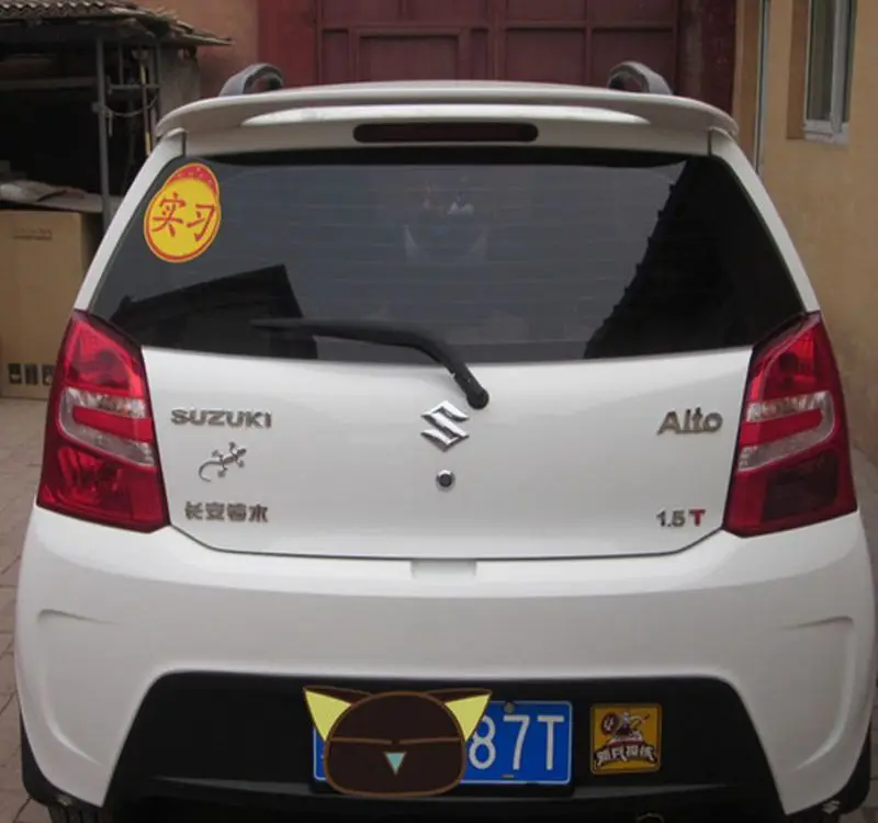 Автомобильный Стайлинг MONTFORD неокрашенный праймер из АБС пластика спойлер для