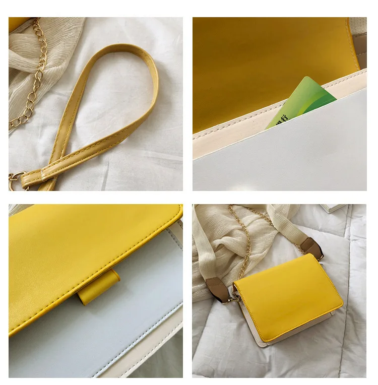 SMOOZA Mini Lederen Кроссбоди Tassen для Vrouwen Groene Keten Schouder Tas Dame Reizen Portemonnees en Handtassen сумка