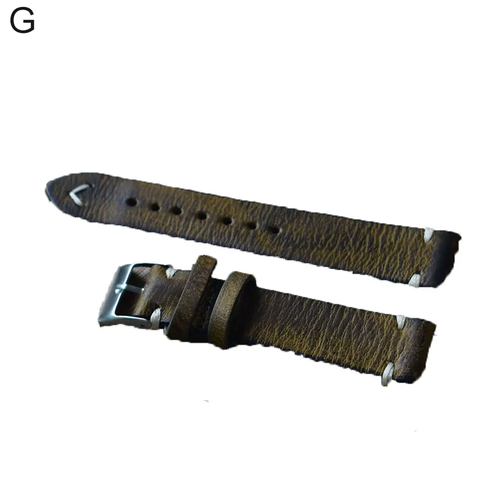 2018 модный кожаный ремешок для часов мужчин и женщин сменный винтажный браслет