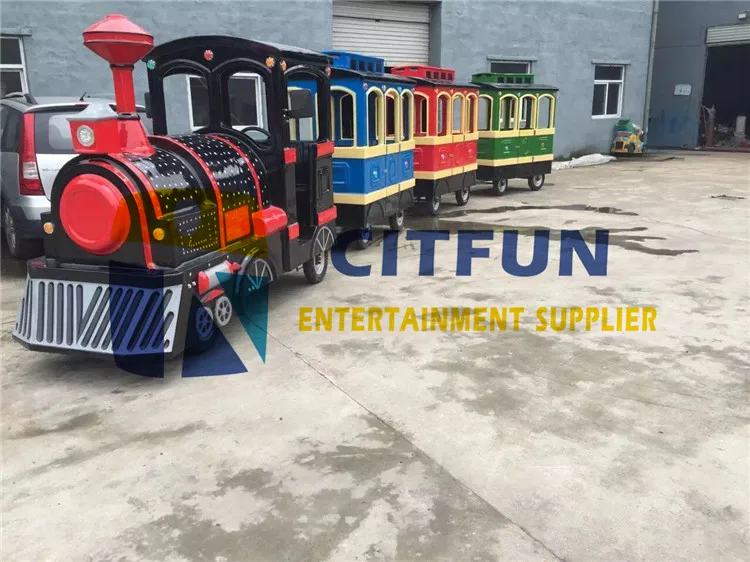 Trackless tourist electric train CIT-ET032 | Спорт и развлечения