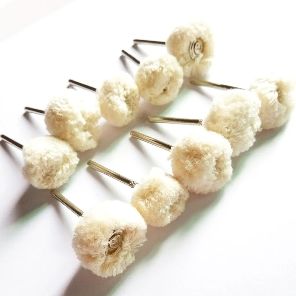 Набор кистей для полировки колеса 10 шт. аксессуары вращающихся инструментов|dremel