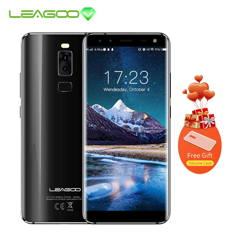 LEAGOO S8 смартфон с 5 5-дюймовым дисплеем восьмиядерным процессором MTK6750T ОЗУ 3 ГБ ПЗУ